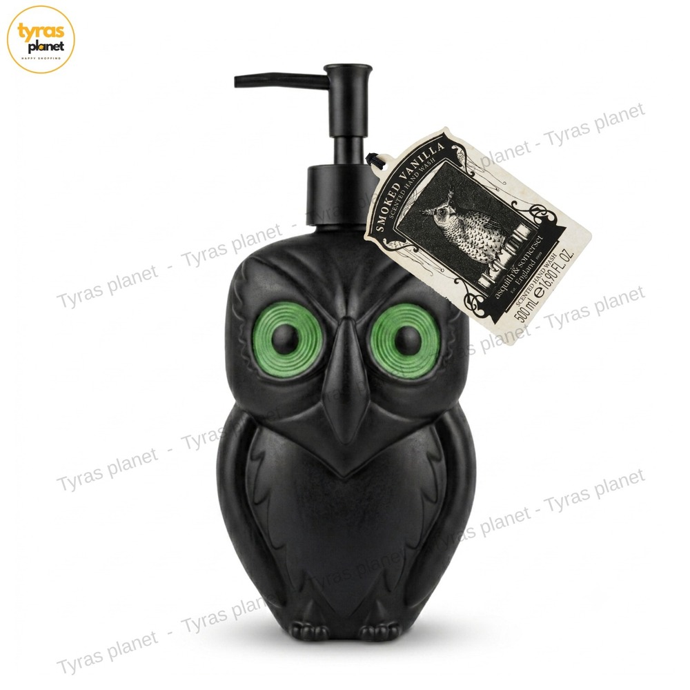 Asquith & Somerset Black Owl Smoked Vanilla Hand Wash Soap 16.9oz Halloween NEW
